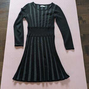 Calvin Klein Sweater Dress – Black, Size Small – Used, Good Condition